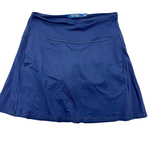 POLO GOLF Womens Skort Size S Navy Blue Polyester - Picture 1 of 8